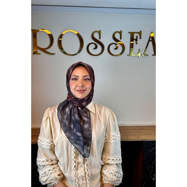 Desenli Soft Eşarp 03LB